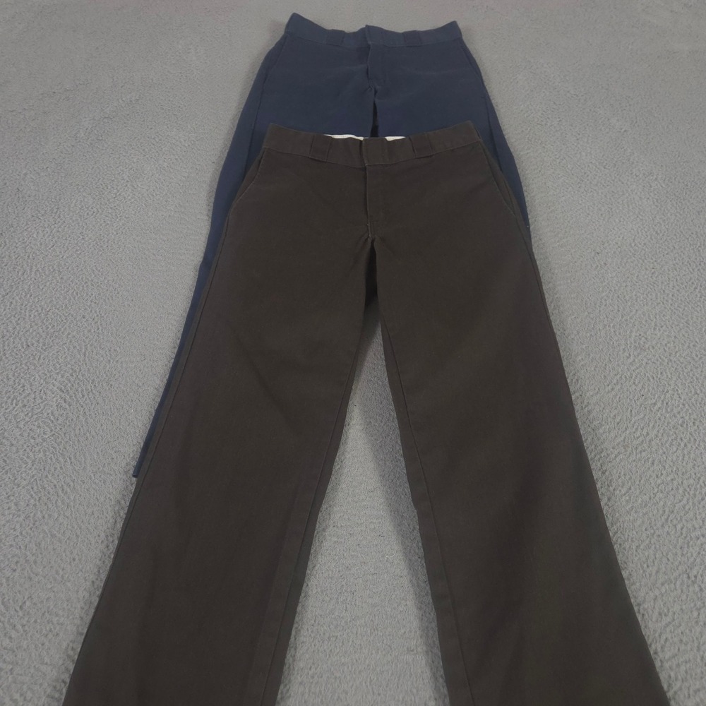 LOT OF 2 Dickies Pants Mens 28x30 Multi 874 Original Fit Straight Leg Twill SEO